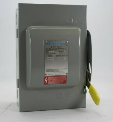 New | in-Stock Crouse-Hinds HH321N Relays & Switches California US | Davliegogo LLC #1707680