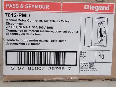 NEW PASS & SEYMOUR 7812-PMD