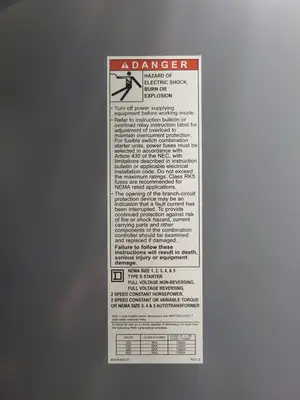 USED SQUARE D MODEL 6