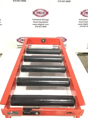 Carney Battery R-SRS-18-7-S Heavy-Duty Roller Conveyor