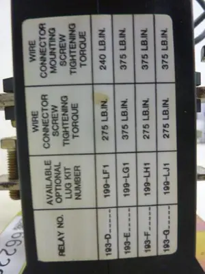 USED ALLEN BRADLEY 193-DPD200 SER B