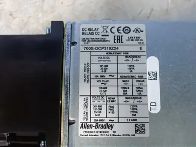 USED ALLEN BRADLEY 700SDCP310Z24