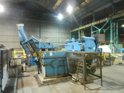 USED WMW ROLLER LEVELER - METAL FLATTENING MACHINE 2200X40