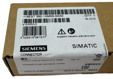LOT OF 4 NEW SEALED SIEMENS 6ES7392-1AM00-0AA0 CONNECTORS 6ES7 392-1AM00-0AA0