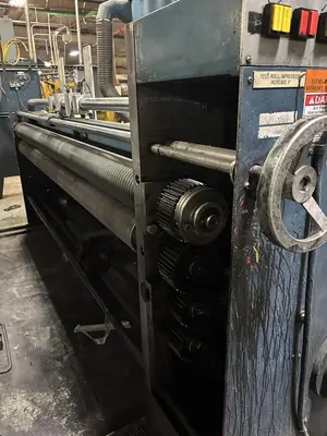 66″ x 110″ MckInley 2 color Rotary Die Cutter