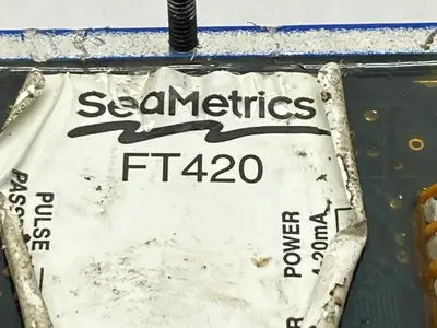 FT420 | Seametrics  Digital Flow Rate And Total Indicator - For parts or not working