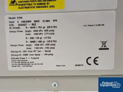 USED VWR VWR ULT Freezer, Model 5706