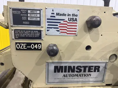 USED MINSTER MEF 5-14