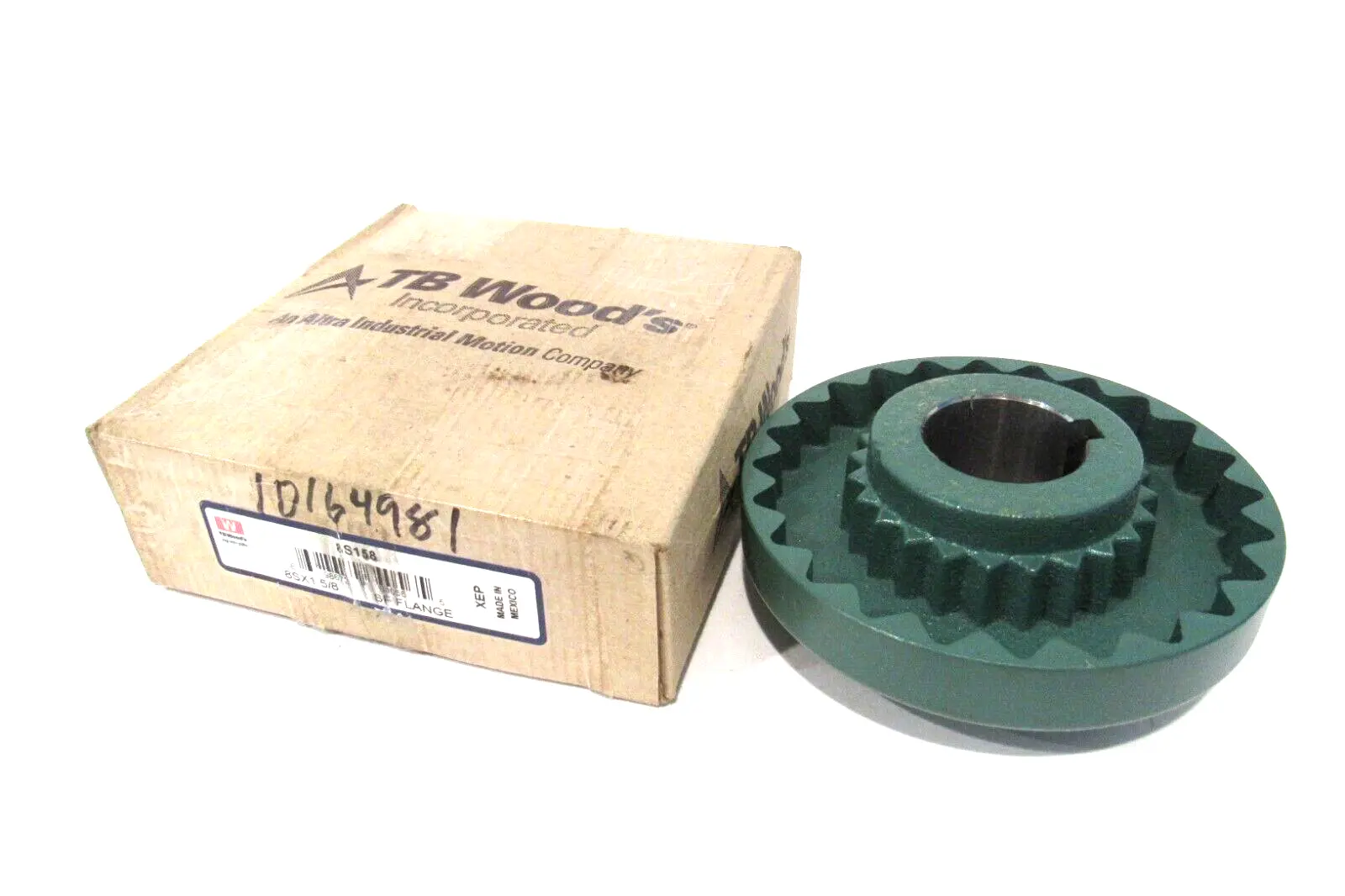 NEW TB WOODS 8S158 SF FLANGE