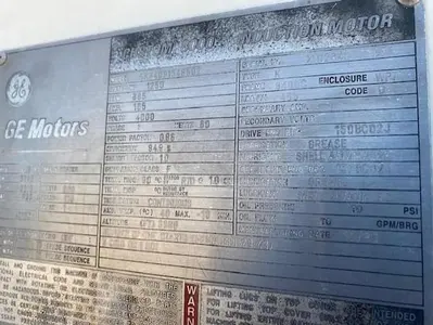USED GENERAL ELECTRIC 5K84091548502