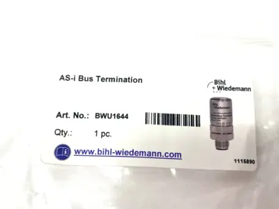 New | in-Stock Bihl+Wiedemann ASi-3 Bus Terminator, Interference Free, 13055 PLC Processors Michigan US | Maverick Industrial Sales #1389317