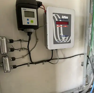 320,000 CFM Underground Mine Fan System w/ WEG 800 hp Motor