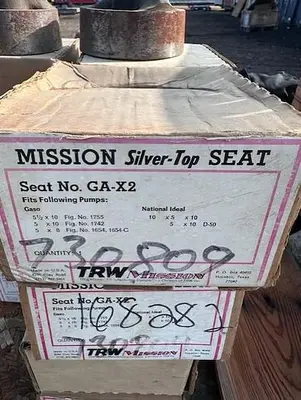 Mission Silver top seat PN GA-x2