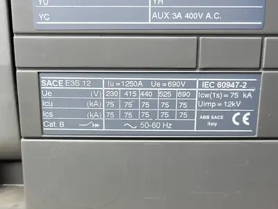 NEW ABB E3 S 1250