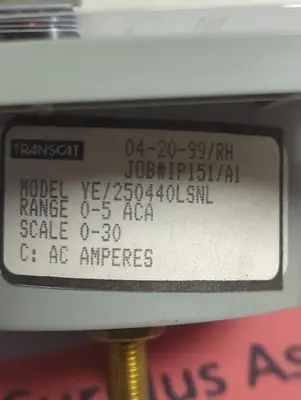 Used TRANSCAT YE/250440LSNL Universal Pressure Meters | Surplus Asset Holdings #1217717