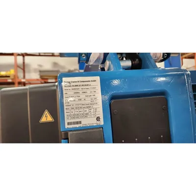 New Carolina FIBC Super Sack Bulk Bag Unloader Discharge Station w/ Demag Hoist