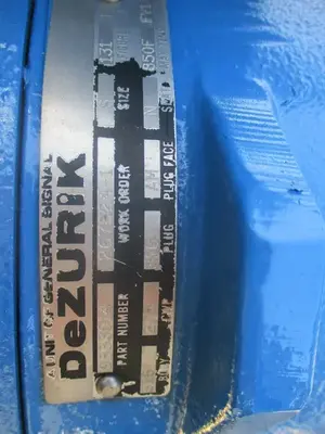 6" Dezurik, Eccentric Plug Valve, w/ Actuator, New