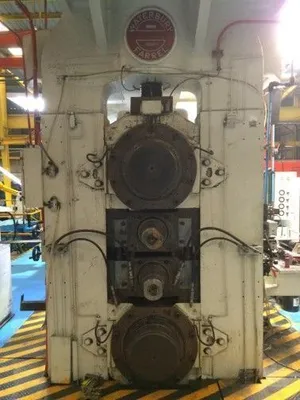 WATERBURY FARREL 16" x 28" x 24" 4 HI REVERSING ROLLING MILL (14690) ROLLING MILLS, 4-HI | Machinery International LLC (1)
