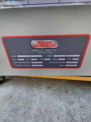 USED PROCESS TECHNOLOGY TY-048-3
