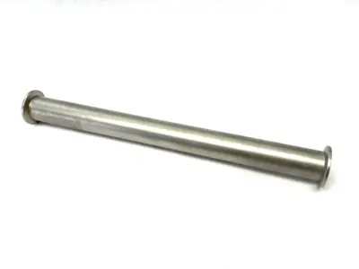 USED AGILENT STAINLESS STEEL NIPPLE, NW25, 12.60 INCH LONG