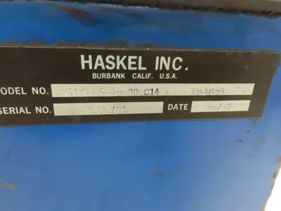 Used HASKEL _UNKNOWN_ Hydraulic Pumps | Arrow Industrial #619125