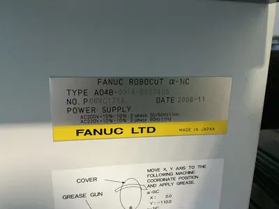USED 2006 FANUC ALPHA 1IC / A04B0316B023#U5