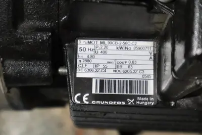 Grundfos ML90CB-2-56C-C2 85900711 Multi-stage Coolant Pump STOCK HP139