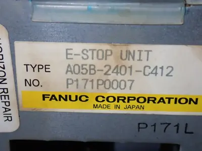 Used FANUC A05B2401C412 Switch Parts Ohio US | HGR 24 #1301717