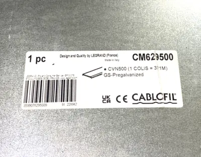 Used Legrand Cablofil Wiremesh Cable Tray Cover Pre-Galvanized Misc Electrical & Power Parts Michigan US | Maverick Industrial Sales #1398182