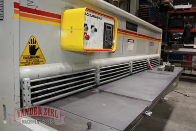 Used ACCURSHEAR 625010 Power Squaring Shears (Inch) Michigan US | Vander Ziel Machinery Sales #1123462