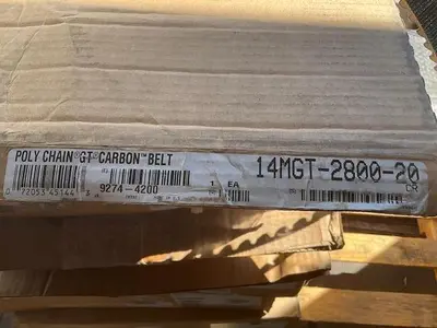 Gates Poly Chain GT Carbon Belt PN 14MGT-2800-20