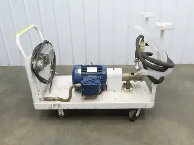 Jabsco 15050-0665 Pureflo Sanitary Flexible Impeller Centrifugal Pump 2"ACME 3Hp