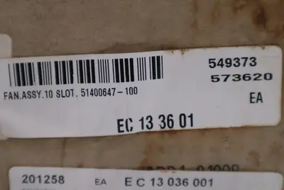 NEW HONEYWELL 51400647-100 10 Slot Fan Assembly Rev.G STOCK G309
