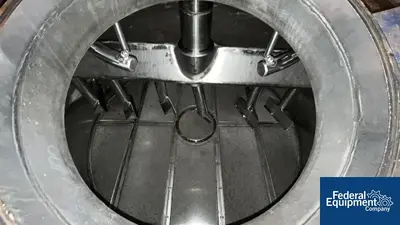USED Rosenmund 6 Sq Meter Rosenmund Nutsche Filter, Model Paddle, S/S, 50/150#