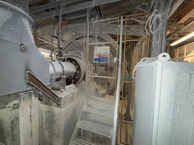 Air swept Continuous ball mill / Drier