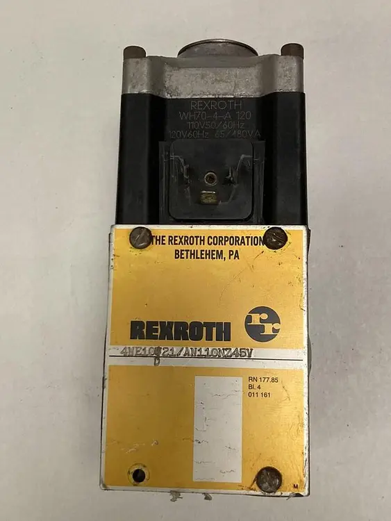 Used REXROTH 4WE10D-21/AW110NZ45V Solenoid Valves Ohio US | Surplus Asset Holdings #1237689