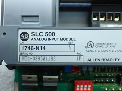 USED ALLENBRADLEY 1746NI4
