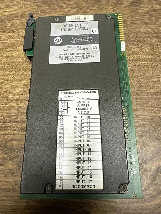 Used ALLEN-BRADLEY 1771-IGD Input / Output Modules | Surplus Asset Holdings #1206000
