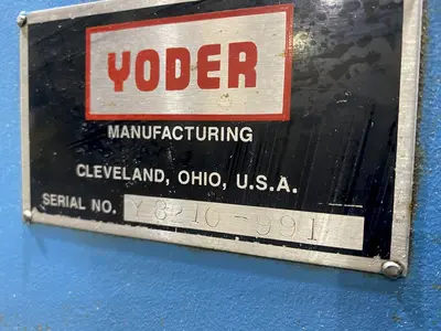 10 STAND X 1.5" YODER ROLLFORMER BASE WITH DRIVE MOTOR: STOCK #17003