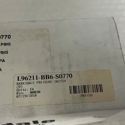 NEW Barksdale L96211-BB6-S0770