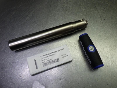 SECO 1" 3 Flute Coolant Thru Endmill Kit HIGHFEED21.00P KIT (LOC2356)