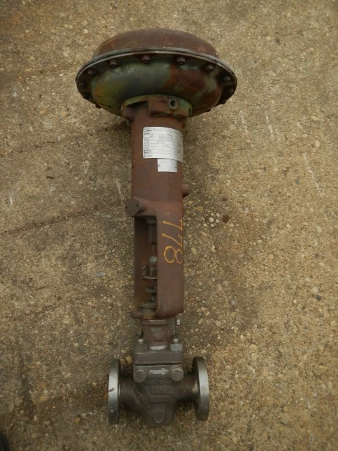 Fisher 1" 300 Class 316 Stainless Steel Control Valve