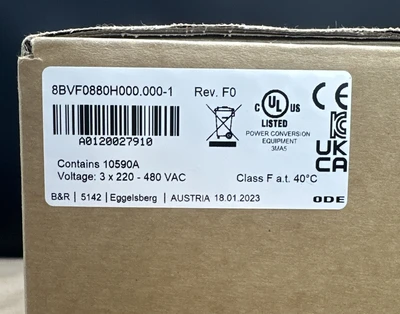 NEW B&R Automation 8BVF0880H000.000-1
