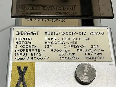 USED INDRAMAT TDM 3.2 -020-300-W0
