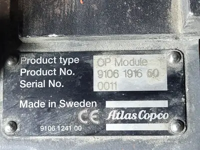 USED ATLAS COPCO 9106-1916-50