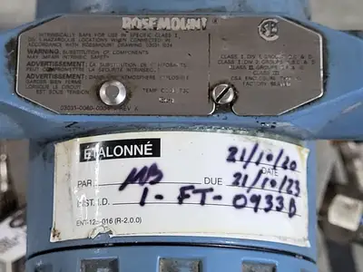 Used ROSEMOUNT 3051CD2A02A1AS5C6Q4 Misc Electrical & Power Parts British Columbia CA | Lenmark #836116