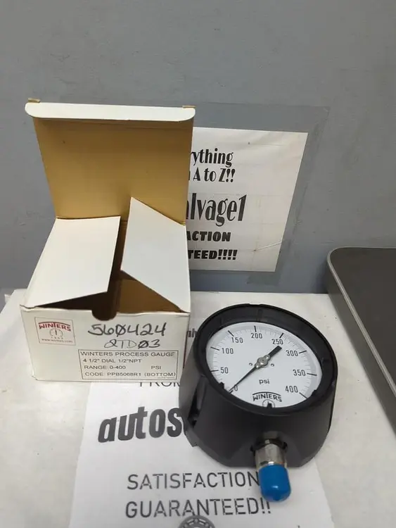 New | in-Stock WINTERS PPB5068R1 Universal Pressure Meters Ohio US | Surplus Asset Holdings #1246359