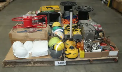 4 PALLETS OF ASSORTED SHOP SUPPLIES AND PPE