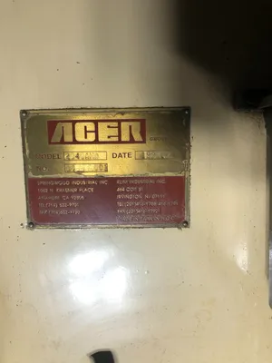 Used 1994 ACER AGS-2040AHD Reciprocating Surface Grinders Michigan US | Star Equipment Co., Inc. #1321587
