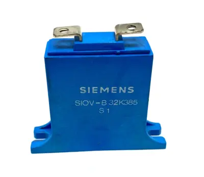 USED SIEMENS MINIATURE BLOCK VARISTOR BLUE 2-POLE